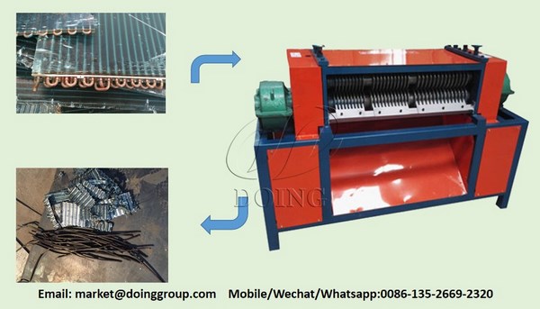 radiator recycling machine 