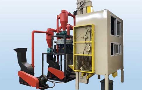 What's the process of PCB recycling machine?