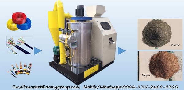 copper wire granulator machine 