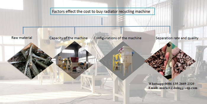 radiator recycling machine 