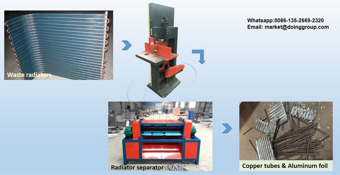 radiator separator machine 