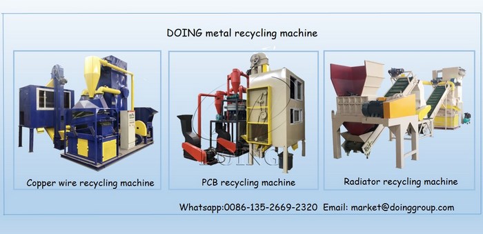 copper wire recycling machine 