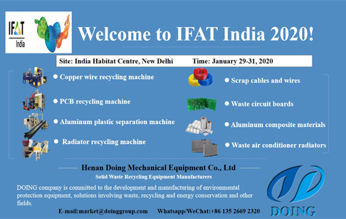 DOING company will wait you at IFAT India 2020