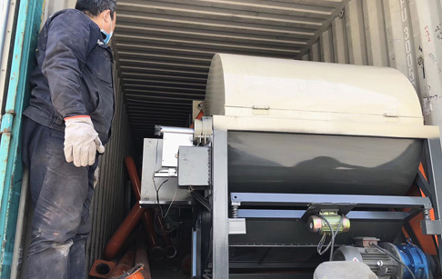 One set PCB dismantling machine delivered to Vietnam