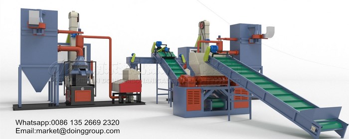 copper wire recycling machine 