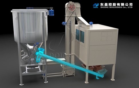 3D video of mixed plastic separator machine