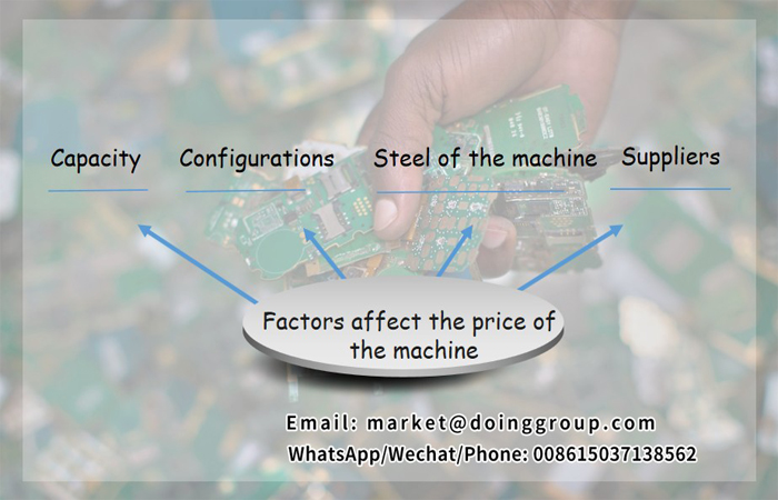 circuit board recycling equipment 