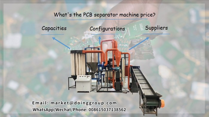 PCB separator machine 