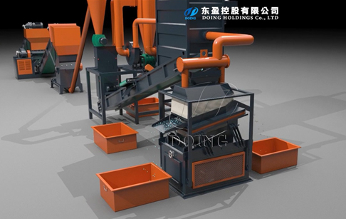 What’s the working principle of copper aluminum radiator recycling machine?