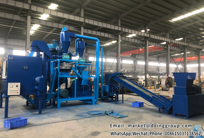 aluminum plastic recycling machine