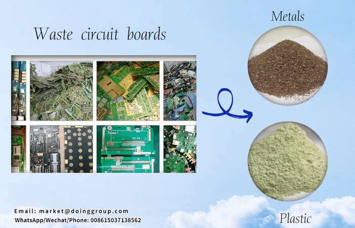 e-waste recycling machine