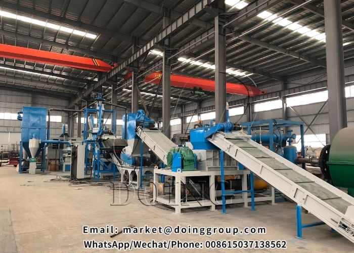 pcb board crushing machine