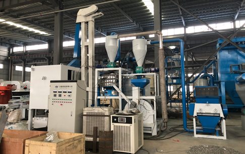 Waste aluminum plastic separation recycling machine