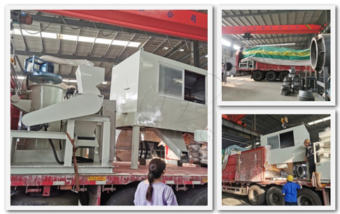 Small copper cable wire recycling granulator machine will be sent to Guangdong