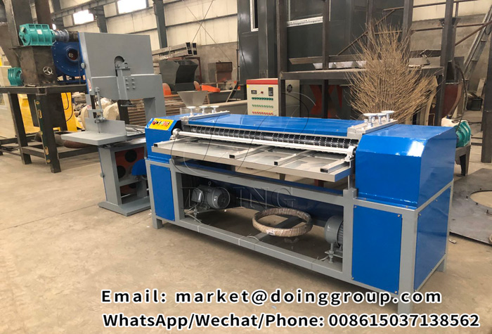 small waste radiators stripping machine