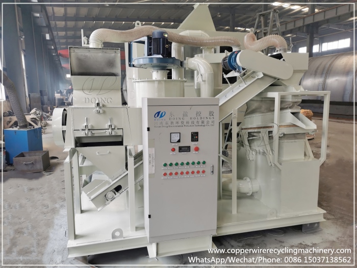 copper cable granulator machine