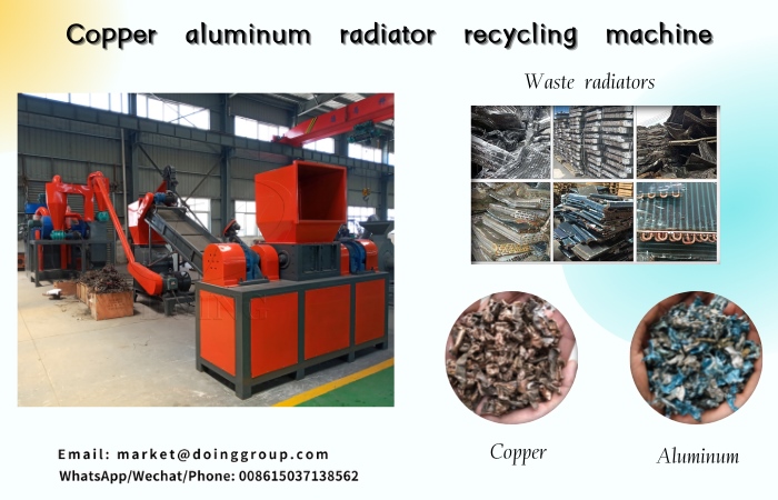 radiator recycling machine