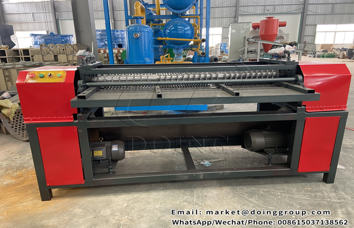 stripping type radiator recycling machine