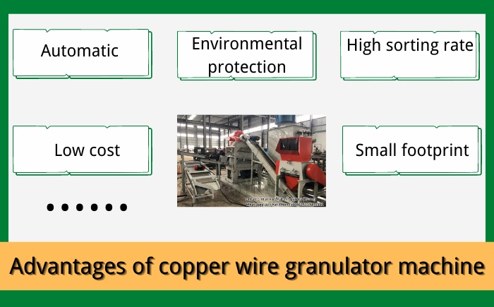 copper wire shredder separation machine