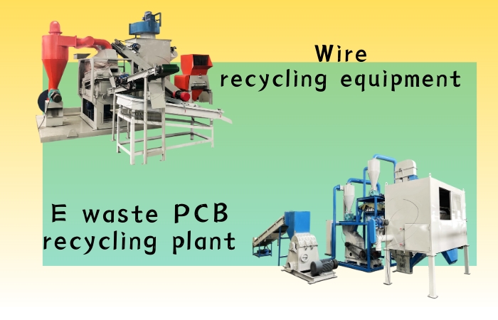 cable wire granulator and PCB recycling machine