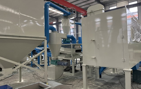 Copper cable wire crusher and separator machine project in Yunnan, China
