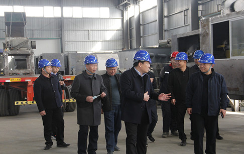 Government officers from Henan Provincial Department of Industry and Information Technology visited JIAOZUO DOING