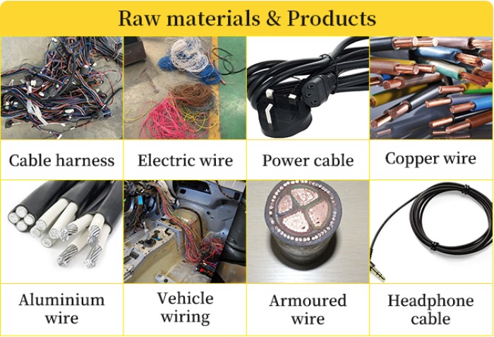 scrap copper wire recycling machine