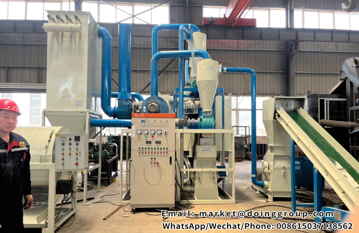 waste circuit boards recycling machine