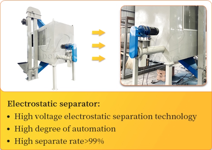 scrap copper wire recycling machine