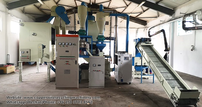 aluminum plastic recycling machine