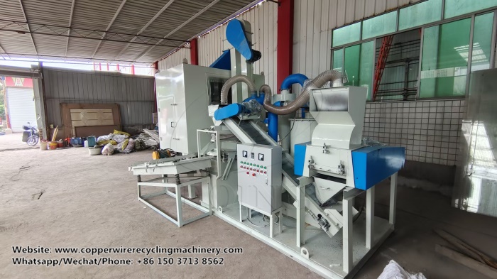 copper wire recycling machine