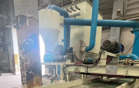 Thailand 500kg/h radiator recycling machine running video