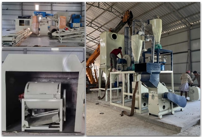 PCB recycling machine