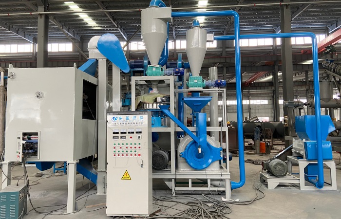 Aluminum plastic separation recycling machine