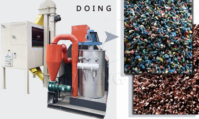 cable wire recycling machine