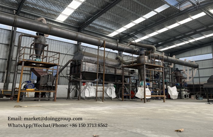 Lithium-ion battery recycling machine