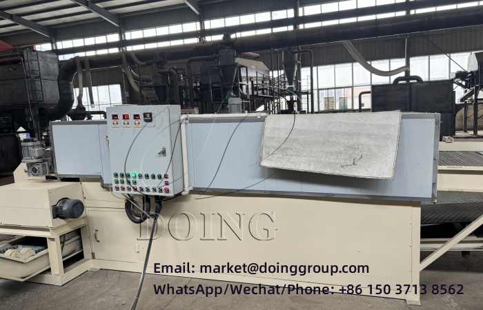 Glass removal machine