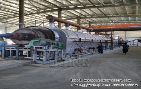 New order - Vietnamese customers ordered a carbonization machine from Henan DOING