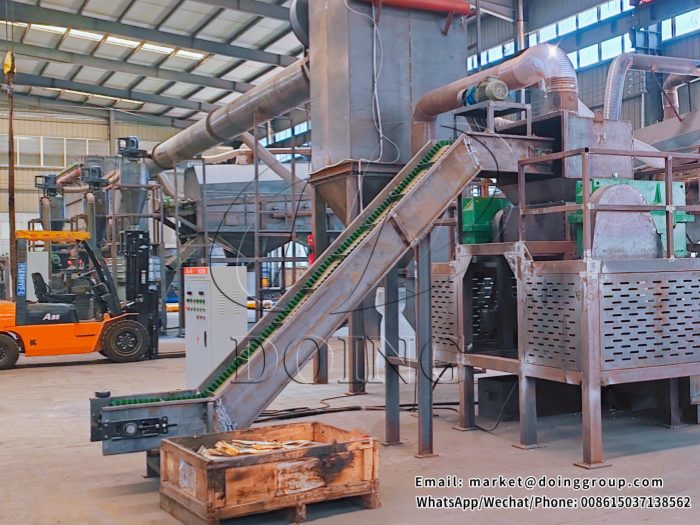 lithium battery recycling equipment 