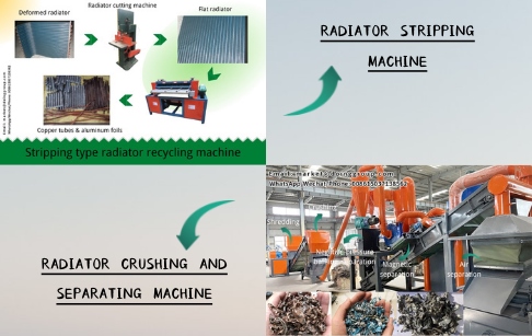 Which is better, a radiator stripping machine or a radiator crushed and separation machine?