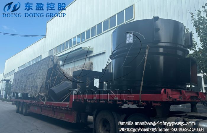 organic waste continuous carbonization machine