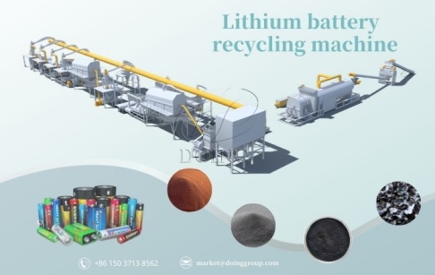 Why is lithium battery recycling machine so popular?
