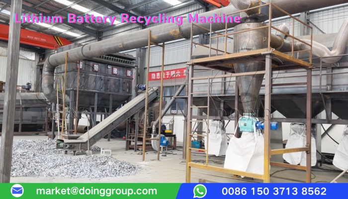 ev car battery recycling machine