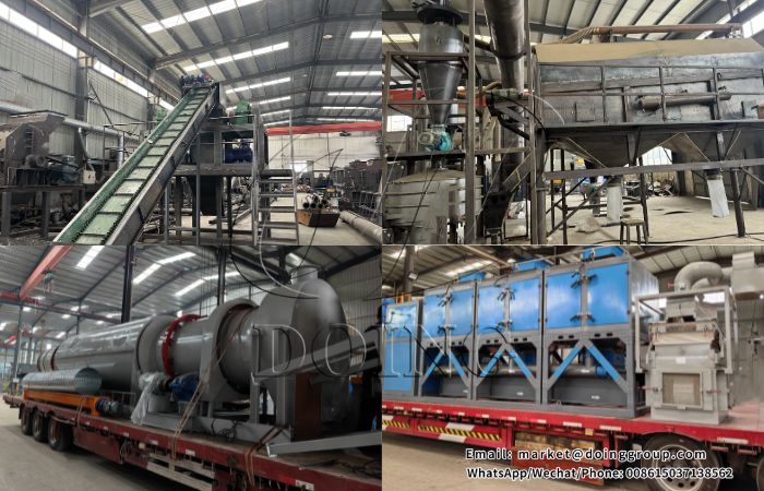 Lithium battery recycling and disposal machine