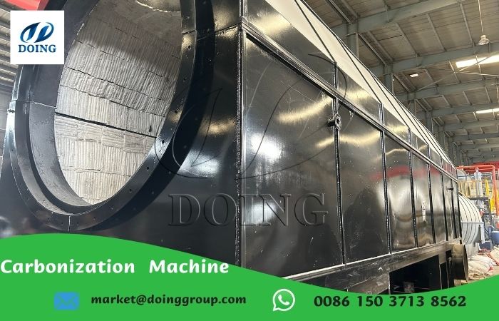 Rice husk carbonization production line.jpg