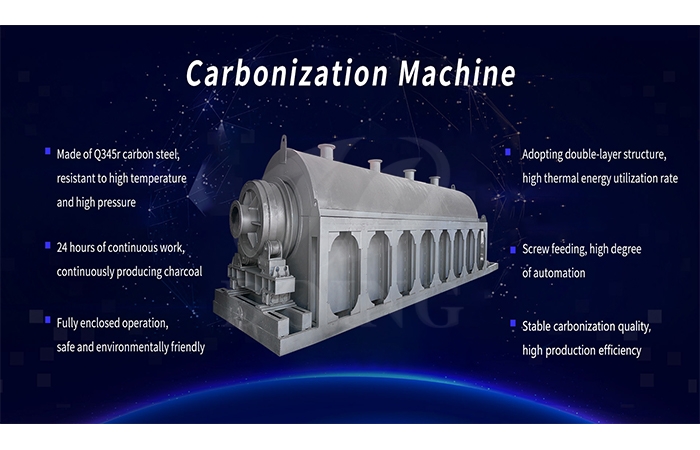 charcoal making machine 