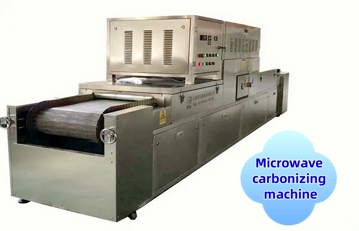 Microwave carbonization machine