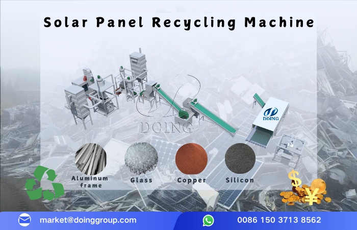 solar panel recycling equipment in India