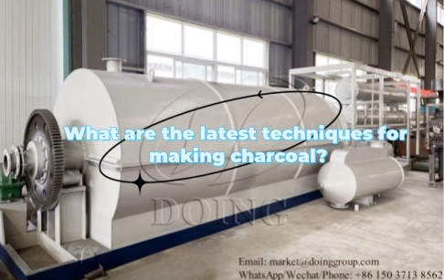 What is the latest technology for making charcoal?