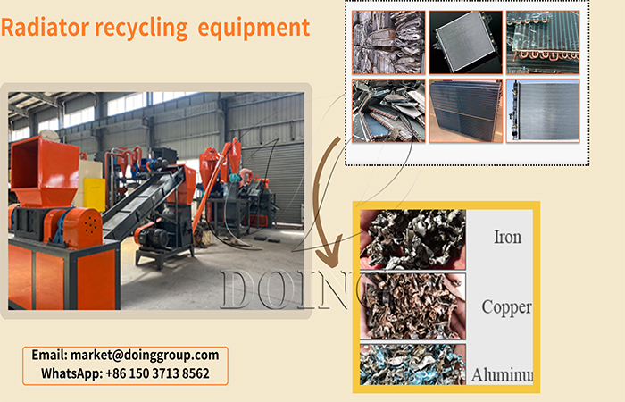 electronic scrap recycling equipment